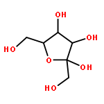 (-)-D-fructofuranose