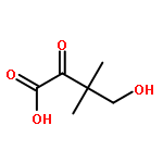 Butanoic acid, 4-hydroxy-3,3-dimethyl-2-oxo-