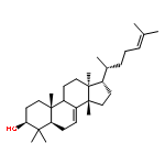 (3beta,9xi,13alpha,14beta,17xi)-lanosta-7,24-dien-3-ol