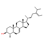 Stigmasta-7,24(28)-dien-3-ol,4-methyl-, (3b,4a,5a,24Z)-