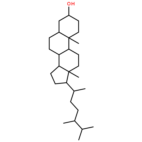 Ergostan-3-ol, (3b,5a,24R)-