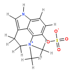 5,5-Dimethyl-6-sulfooxy-1,3,4,5-tetrahydro-pyrrolo[4,3,2-de]chinolinium-betain