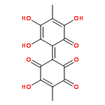 (3z)-5-hydroxy-6-methyl-3-(2,3,5-trihydroxy-4-methyl-6-oxocyclohexa-2,4-dien-1-ylidene)cyclohex-5-ene-1,2,4-trione