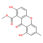 methyl 2,8-dihydroxy-6-methyl-9-oxo-9H-xanthene-1-carboxylate