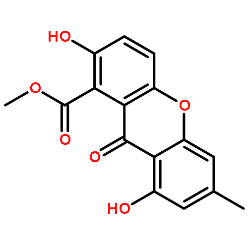 methyl 2,8-dihydroxy-6-methyl-9-oxo-9H-xanthene-1-carboxylate