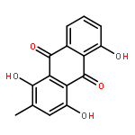 9,10-Anthracenedione,1,4,5-trihydroxy-2-methyl-