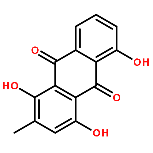 9,10-Anthracenedione,1,4,5-trihydroxy-2-methyl-