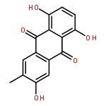 9,10-Anthracenedione, 1,4,7-trihydroxy-6-methyl-