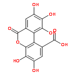 3,4,8,9,10-pentahydroxy-6-oxo-6H-benzo[c]chromene-1-carboxylic acid