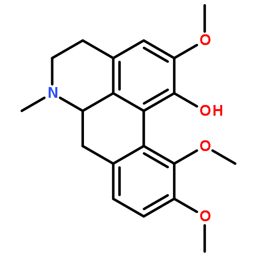 4H-Dibenzo[de,g]quinolin-1-ol,5,6,6a,7-tetrahydro-2,10,11-trimethoxy-6-methyl-, (6aS)-