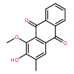 9,10-Anthracenedione,2-hydroxy-1-methoxy-3-methyl-