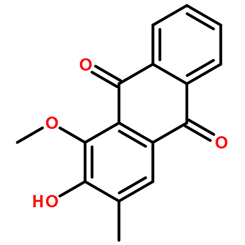 9,10-Anthracenedione,2-hydroxy-1-methoxy-3-methyl-