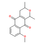 (1R,3S)-9-methoxy-1,3-dimethyl-3,4-dihydro-1H-benzo[g]isochromene-5,10-dione