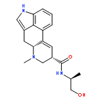 Ergoline-8-carboxamide,9,10-didehydro-N-[(1S)-2-hydroxy-1-methylethyl]-6-methyl-, (8a)-