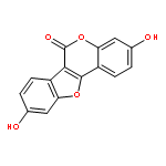 6H-Benzofuro[3,2-c][1]benzopyran-6-one,3,9-dihydroxy-