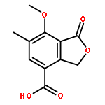 7-methoxy-6-methyl-1-oxo-1,3-dihydro-2-benzofuran-4-carboxylic acid