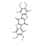 2,3,8,9-Tetrahydroxy-dibenzo[d,d']benzo[1,2-b;4,5-b']difuran-6,12-dion