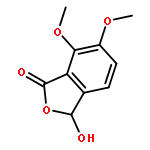 3-HYDROXY-6,7-DIMETHOXY-3H-2-BENZOFURAN-1-ONE