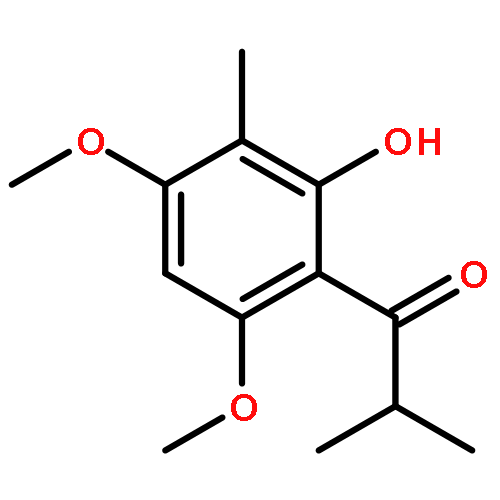 1-(2-Hydroxy-4,6-dimethoxy-3-methyl-phenyl)-2-methyl-propan-1-on