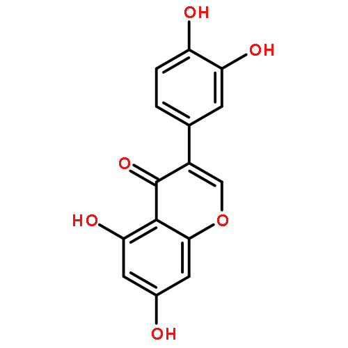 Isoflavone-3-4-5-7-tetrahydroxy--7CI-8CI-