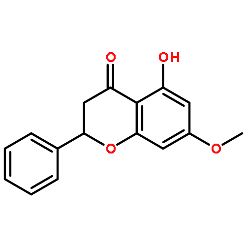 5-Hydroxy-7-methoxy-2-phenylchroman-4-one