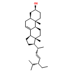 (3-beta,5-alpha,22E,24R)-stigmasta-7,22-dien-3-ol