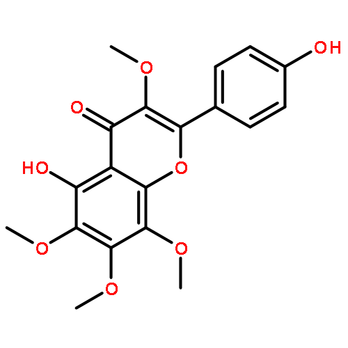 4',5-dihydroxy-3,6,7,8-tetramethoxy-flavone