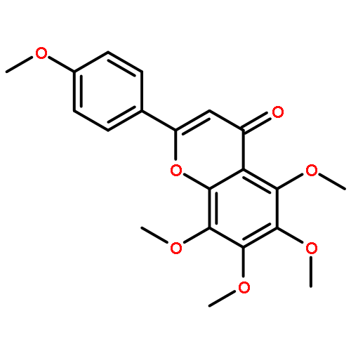 5,6,7,8-tetramethoxy-2-(4-methoxyphenyl)-4-benzopyrone