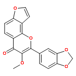 2-(1,3-benzodioxol-5-yl)-3-methoxy-4H-furo[2,3-h]chromen-4-one