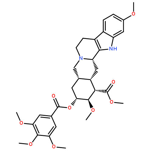 Yohimban-16-carboxylicacid, 11,17-dimethoxy-18-[(3,4,5-trimethoxybenzoyl)oxy]-, methyl ester, (16b,17a,18b,20a)-