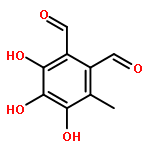 1,2-Benzenedicarboxaldehyde,3,4,5-trihydroxy-6-methyl-