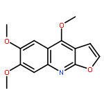 4,6,7-trimethoxyfuro[2,3-b]quinoline