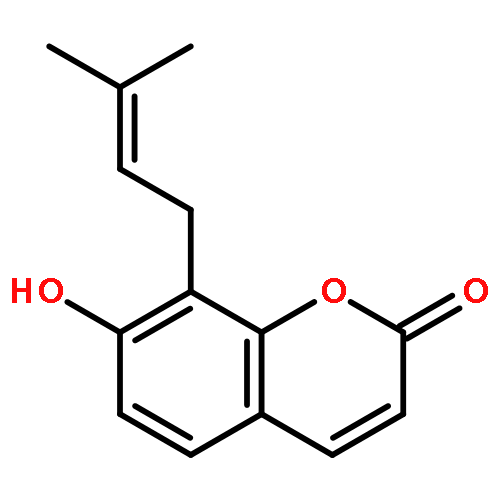 7-hydroxy-8-(3-methylbut-2-en-1-yl)-2H-chromen-2-one