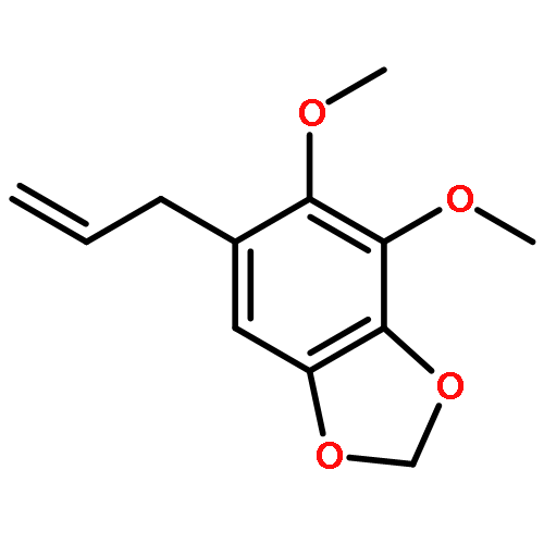 1,3-Benzodioxole, 4,5-dimethoxy-6-(2-propenyl)-