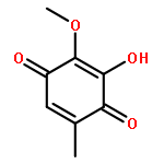 2,5-Cyclohexadiene-1,4-dione,3-hydroxy-2-methoxy-5-methyl-