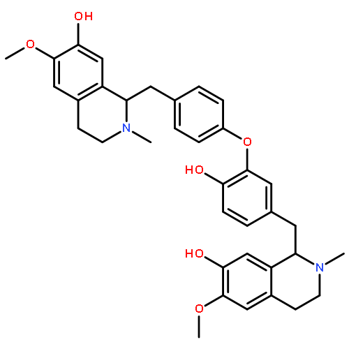 (1S)-1-[4-(2-hydroxy-5-{[(1R)-7-hydroxy-6-methoxy-2-methyl-1,2,3,4-tetrahydroisoquinolin-1-yl]methyl}phenoxy)benzyl]-6-methoxy-2-methyl-1,2,3,4-tetrahydroisoquinolin-7-ol