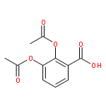 Benzoic acid,2,3-bis(acetyloxy)-