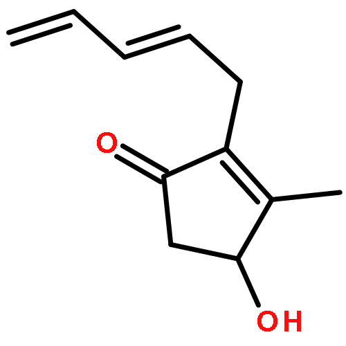 4-hydroxy-3-methyl-2-[(2Z)-penta-2,4-dien-1-yl]cyclopent-2-en-1-one