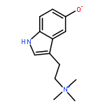 3-[2-(trimethylammonio)ethyl]-1H-indol-5-olate