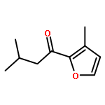 3-methyl-1-(3-methylfuran-2-yl)butan-1-one