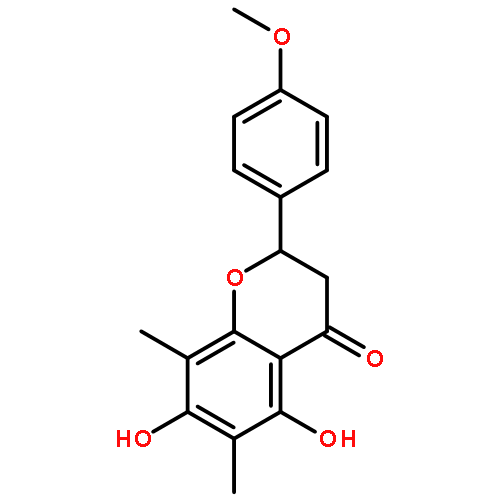 4H-1-Benzopyran-4-one,2,3-dihydro-5,7-dihydroxy-2-(4-methoxyphenyl)-6,8-dimethyl-, (2S)-