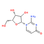 4(1H)-Pyrimidinone,2-amino-1-b-D-ribofuranosyl-