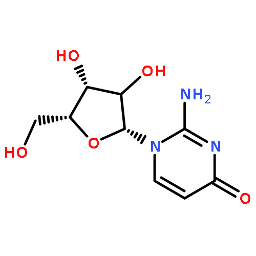 4(1H)-Pyrimidinone,2-amino-1-b-D-ribofuranosyl-