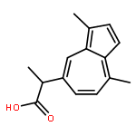 5-Azuleneacetic acid, a,3,8-trimethyl-, (aS)-