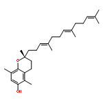 2H-1-Benzopyran-6-ol,3,4-dihydro-2,5,8-trimethyl-2-[(3E,7E)-4,8,12-trimethyl-3,7,11-tridecatrien-1-yl]-,(2R)-