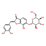 3(2H)-Benzofuranone,2-[(3,4-dihydroxyphenyl)methylene]-6-(b-D-glucopyranosyloxy)-7-hydroxy-, (2Z)-