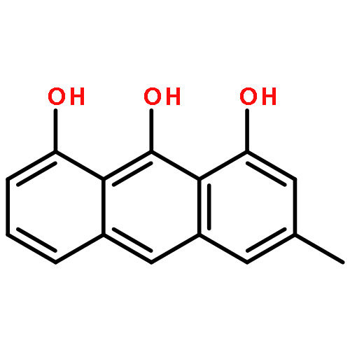 3-methylanthracene-1,8,9-triol