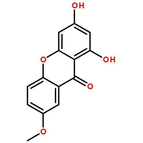 1,3-dihydroxy-7-methoxy-9H-xanthen-9-one