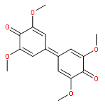 2,5-Cyclohexadien-1-one,4-(3,5-dimethoxy-4-oxo-2,5-cyclohexadien-1-ylidene)-2,6-dimethoxy-