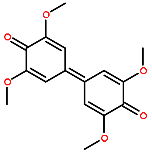 2,5-Cyclohexadien-1-one,4-(3,5-dimethoxy-4-oxo-2,5-cyclohexadien-1-ylidene)-2,6-dimethoxy-